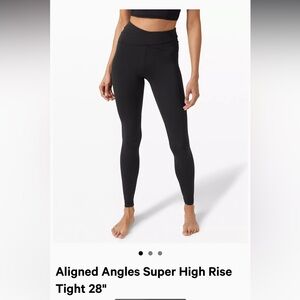 “Aligned angles super high rise” Lululemon leggings-